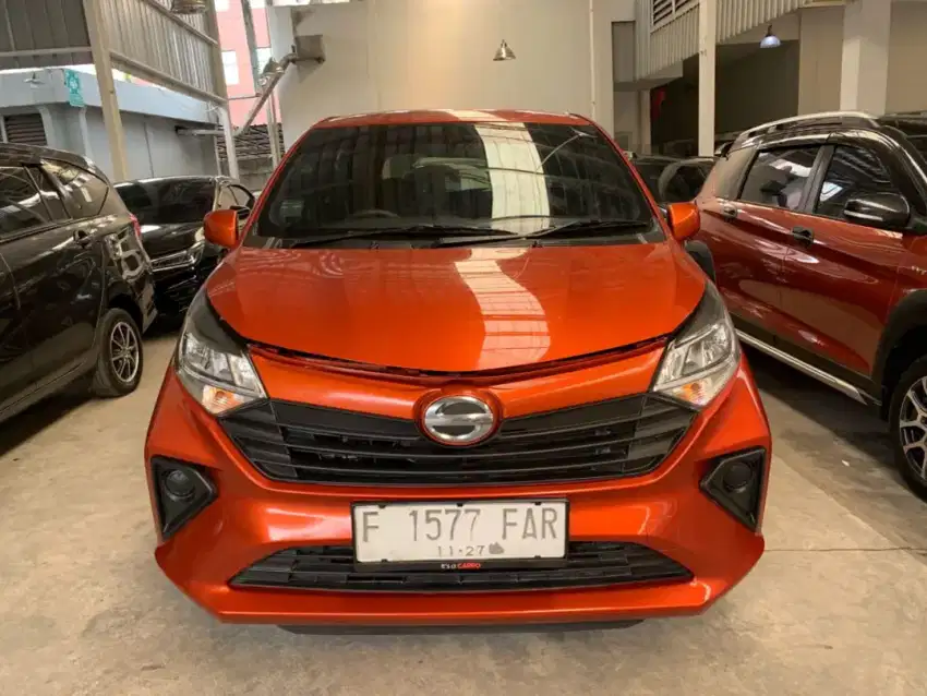 (TDP 10 juta) Daihatsu Sigra 1.2 X Manual 2022 Orange