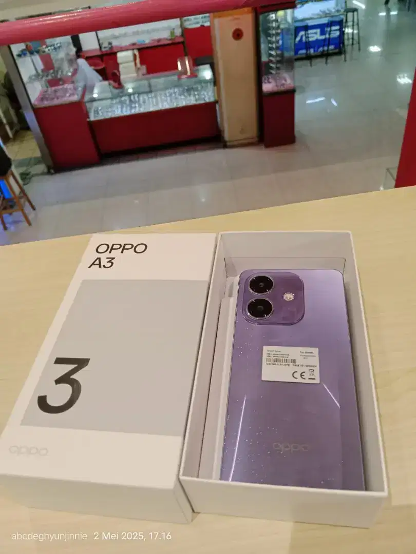 Oppo A3 Jual Cepat aja kondisi mulus no tipu-tipu
