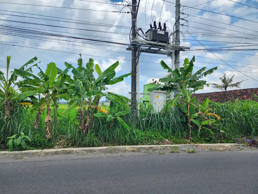 4 Menit ke Univ. Respati, Tanah tepi Jl Sambiroto, Prospek Bangun Ruko