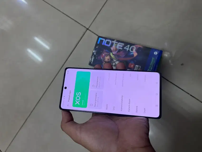 Infinix Note 40 Ram 8/256