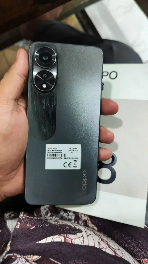 Oppo A78 8+4/256 like new lngkp ori resmi no minus bs tker tmabh
