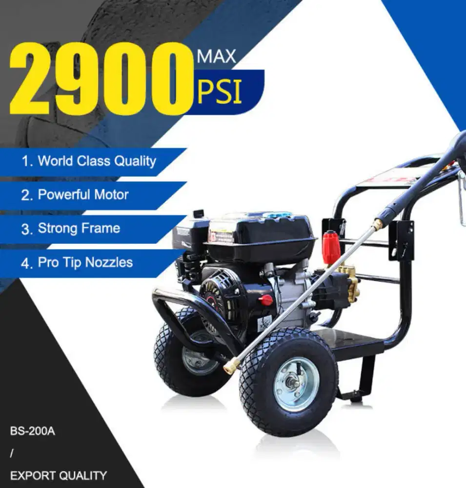 BISON CHINA High Pressure Washer Steam Jet Power cleaner Machine