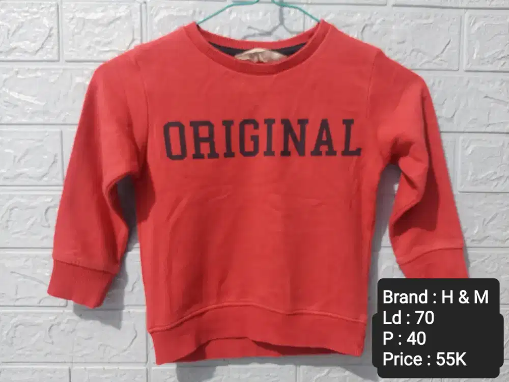 Crewneck & hoodie anak Brand