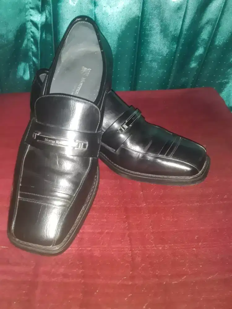 Vintage Preloved--Jual: 1psg Sepatu Pantofel kulit Italy (mulus)