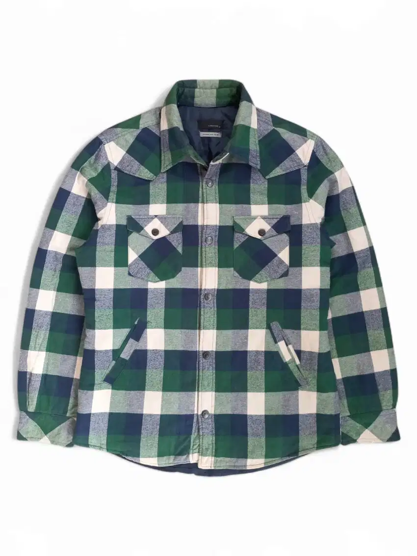 Modus Vivendi Wool-Blend Insulated Jacket (Overshirt/Kemeja Outer)