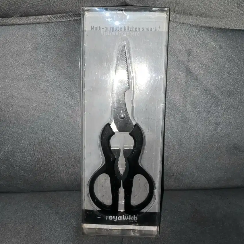 GUNTING DAPUR/KITCHEN SHEARS MULTI-PURPOSE MERK ROYALVKB IMPORT ORI