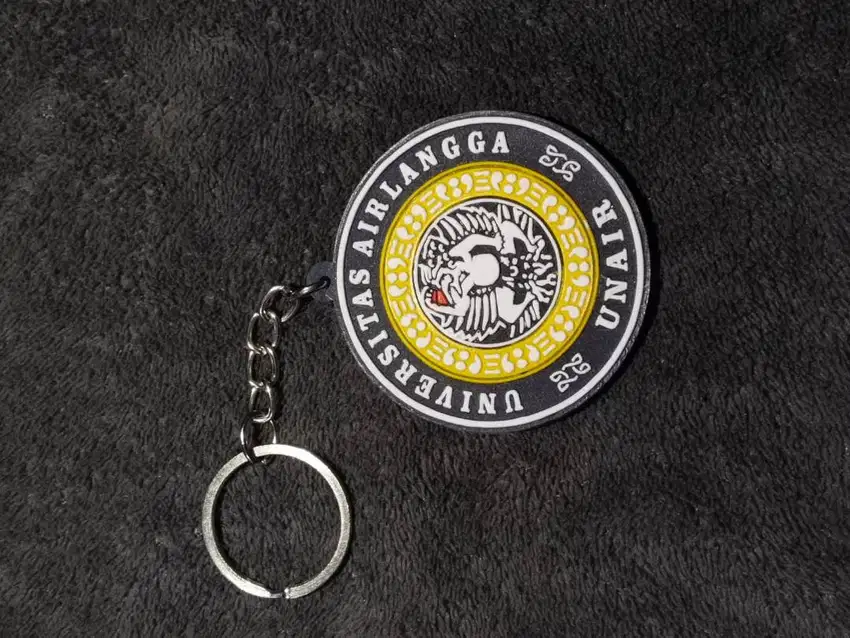 Souvenir Gantungan Kunci Akrilik Karet Besi Tali Lanyard Grafir Print