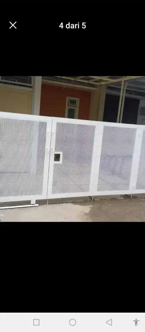 Pintu perforated circle hole