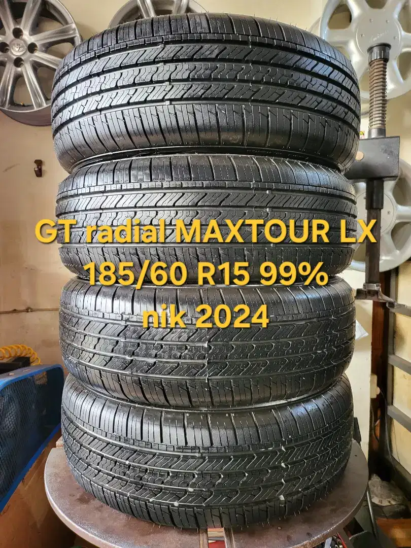 4 pcs 185/60 r15 99% nik 2024 gt radial maxtour lx