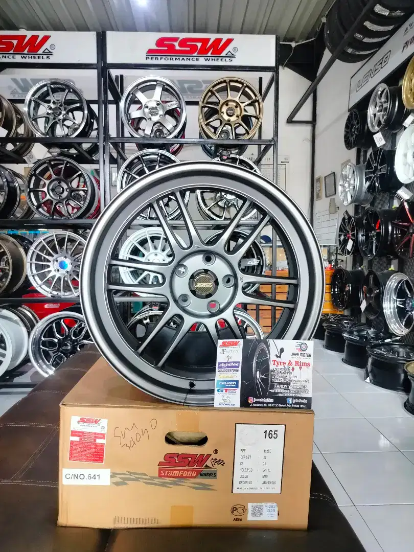 Velg ssw rpf1 r19 5x114 lbr8,5 et42