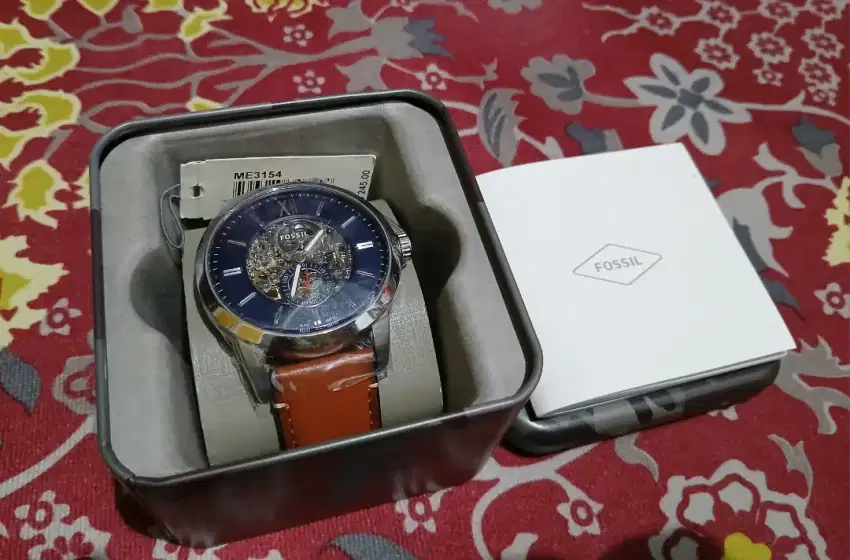 Jam tangan FOSSIL ME 3154 ORIGINAL FULLSET LIKE NEW