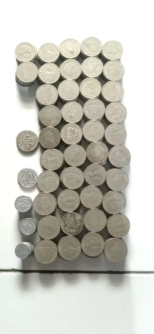 Koin Rp.100 (wayang) tahun 1978