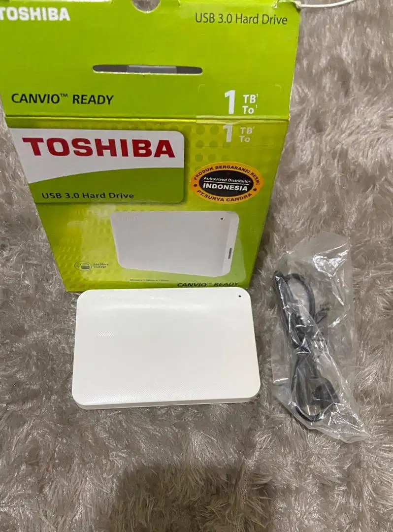 Hard Drive Eksternal Toshiba Canvio Basics 1TB USB 3.0