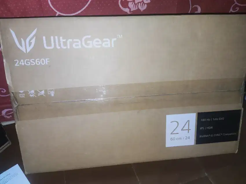 MONITOR LG 180hz GSYNC 24inc