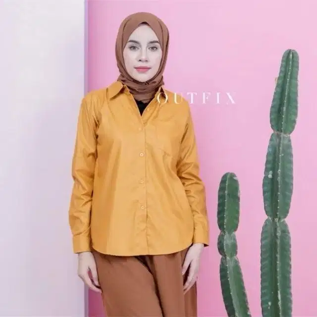 Outfix Shi Toyobo Mustard Preloved