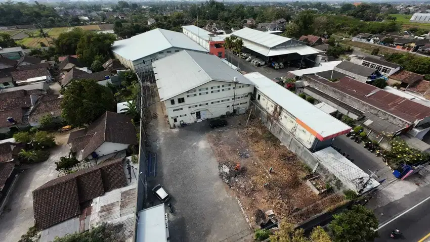 Disewakan kantor dan gudang di Sleman