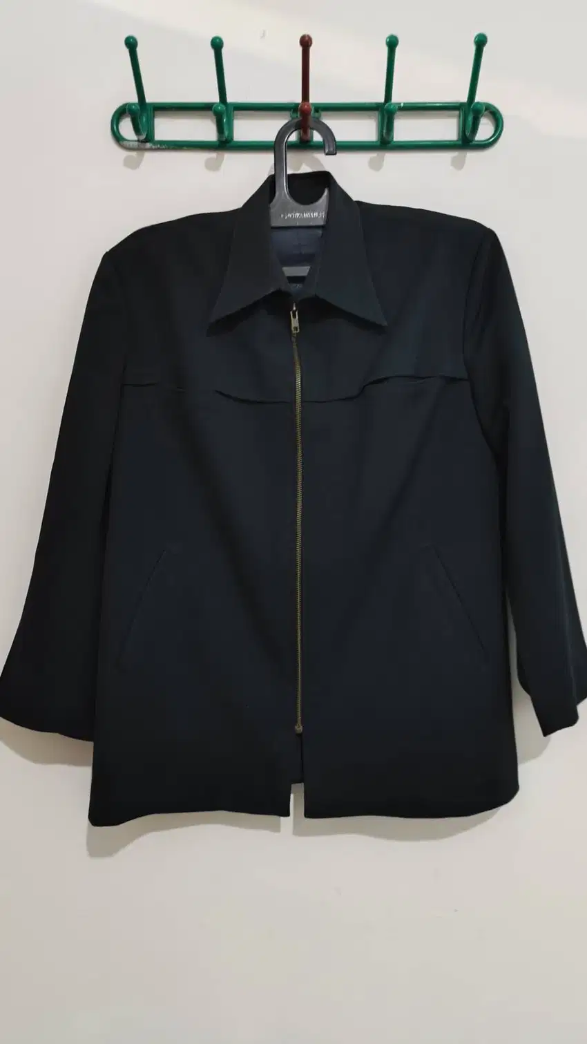 Jas Jaket Blaze Pria full furing warna navy size L