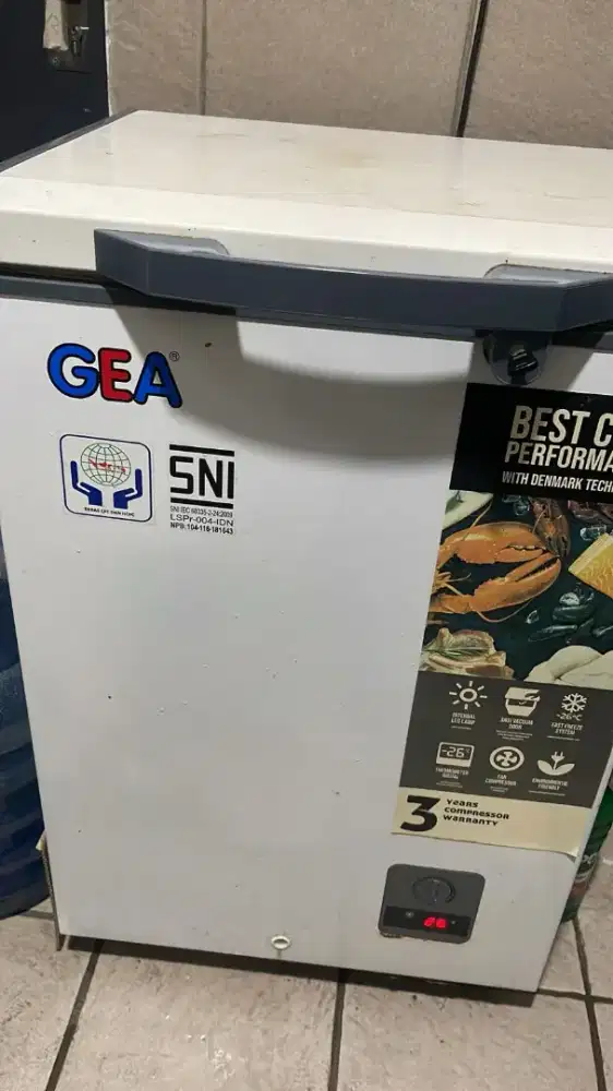Freezer GEA 100 Lt. AB 106R