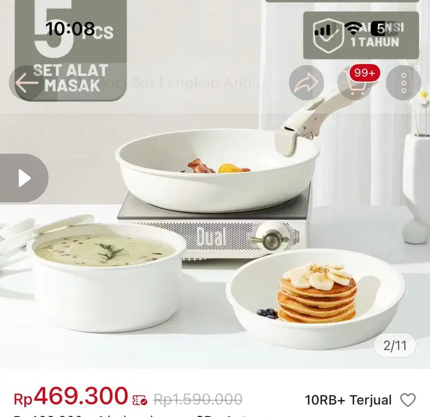 alat masak 5 set