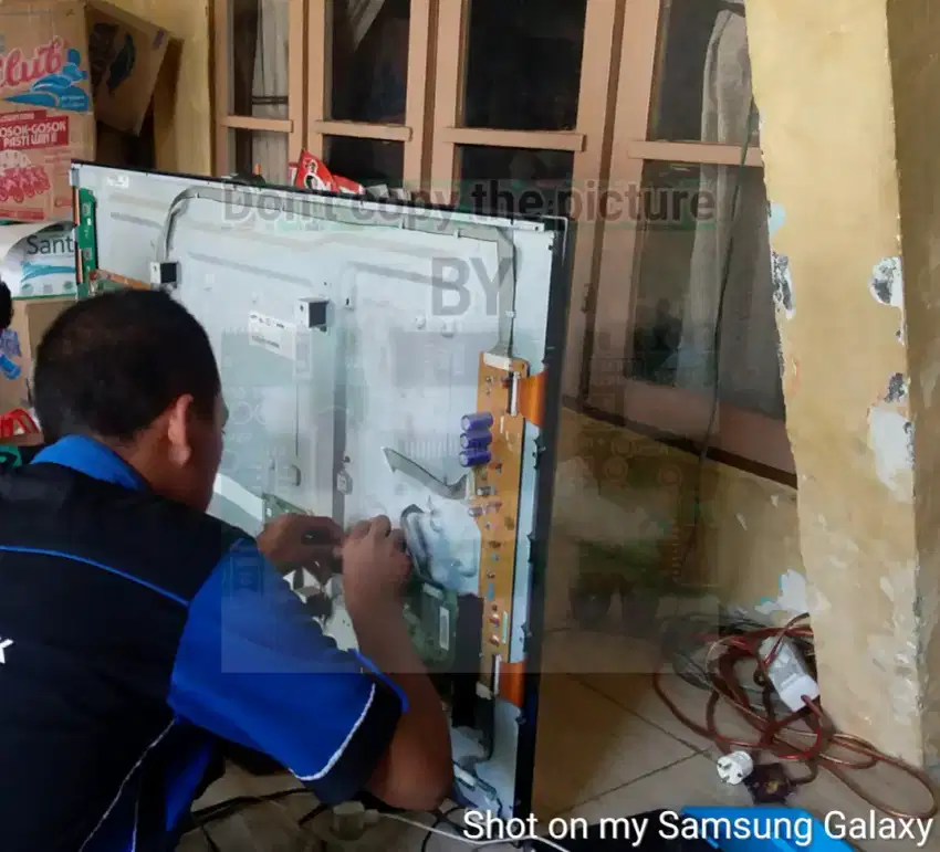 Servis Service TV Android, LCD, LED, Plasma, panggilan (bergaransi)