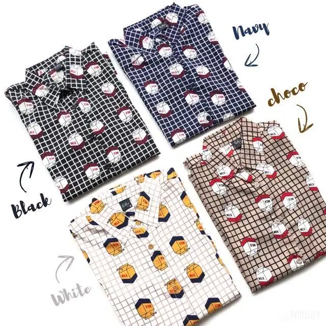 Outfix Shi Milky Black Preloved