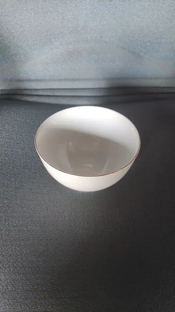 MANGKOK INDO KERAMIK LIST GOLD DIAMETER 5,5 INCH 14 CM