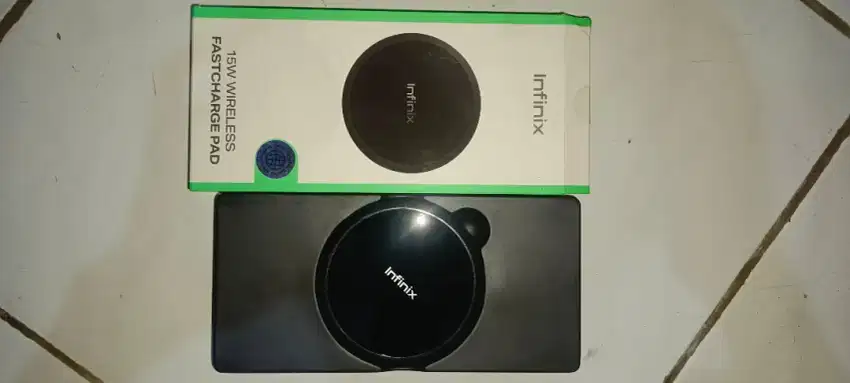 Jual Charger Wireless Infinix fullset mulus
