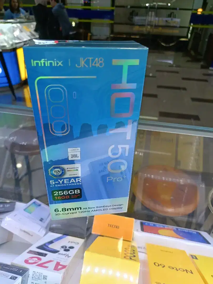 Infinix hot 50 pro plus 8/256 layar lengkung danregular resmi
