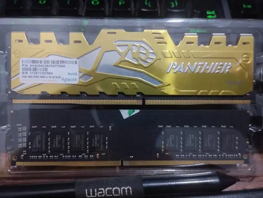 RAM DDR4 12GB Apacer Panther 2666mhz + hynix 2666mhz