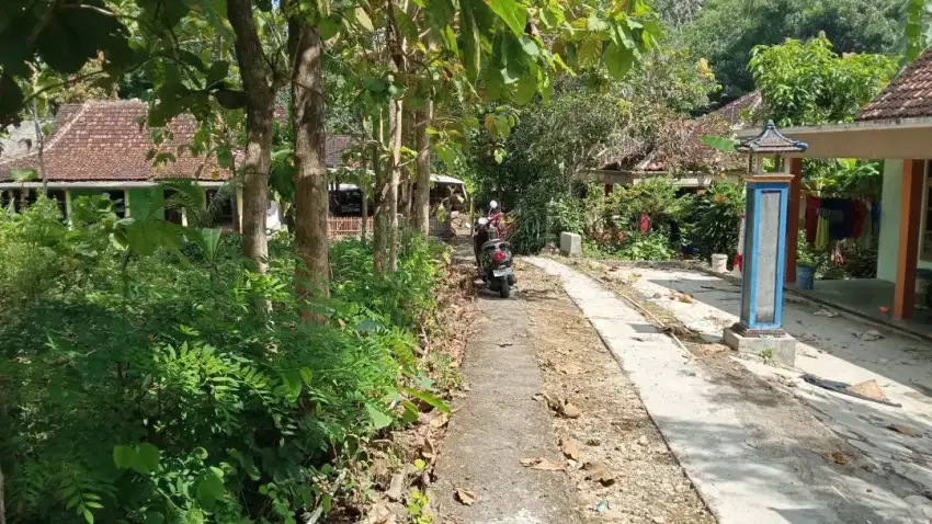 Jual cepat tanah strategis di semanu Gk