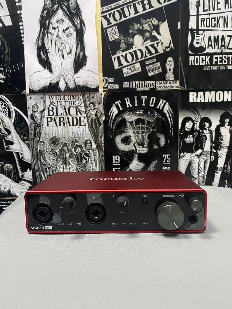 Soundcard focusrite 4i4 3rd gen