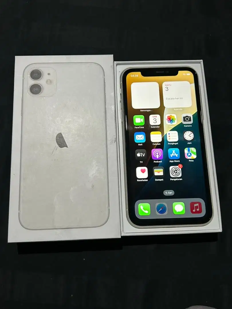 Iphone 11 128GB Inter All Operator Fullset