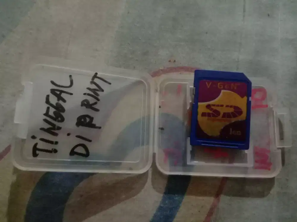 Jual SD Card merek vgen ukuran 1 Gb