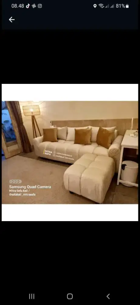 Sofa Minimalis Moderen untuk Villa & Ruang Tamu, Mitra Sofa Ramayana