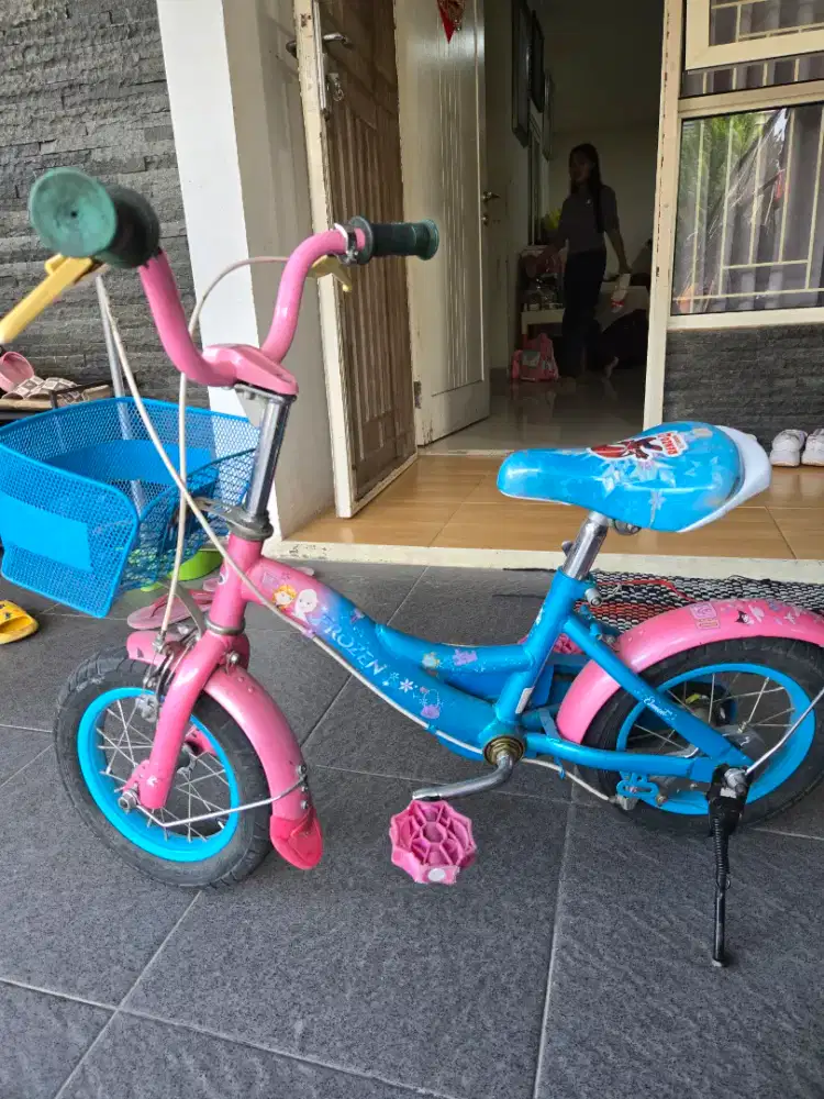 JUAL SEPEDA ANAK ELEMENT 14inch FROZEN