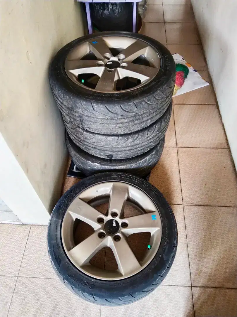 velg oem civic fd ring 16 ban accelera