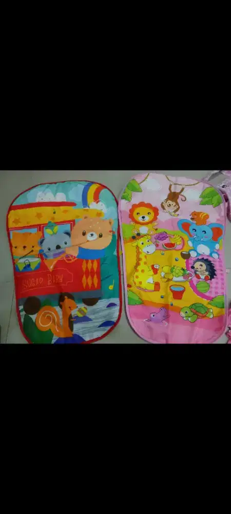 Preloved alas plygym bayi bahan tbal