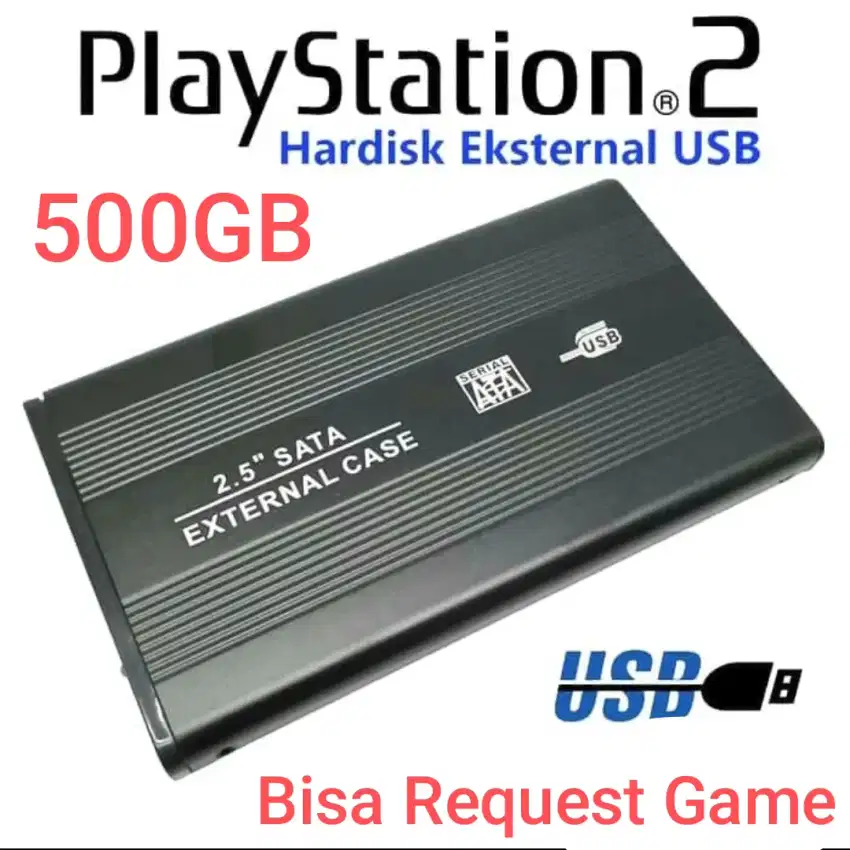 Hardisk Game PS2 500GB