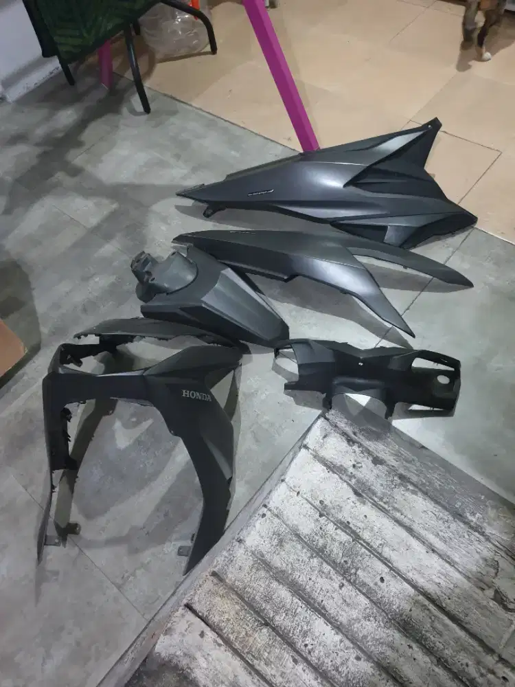 Body Halus Beat Set Duluxe K1A 2020 - 2024 Brown Honda