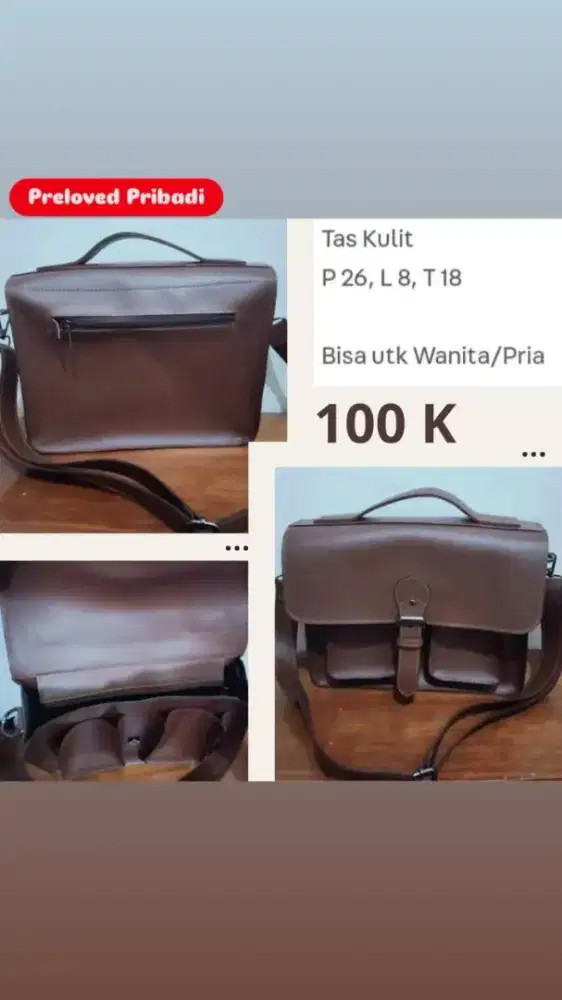 POSTMAN BAG Kulit