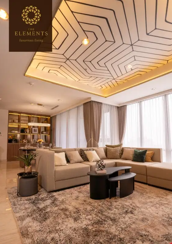 Apartement Mewah The Elements 3 BR di Rasuna Said Jakarta Selatan