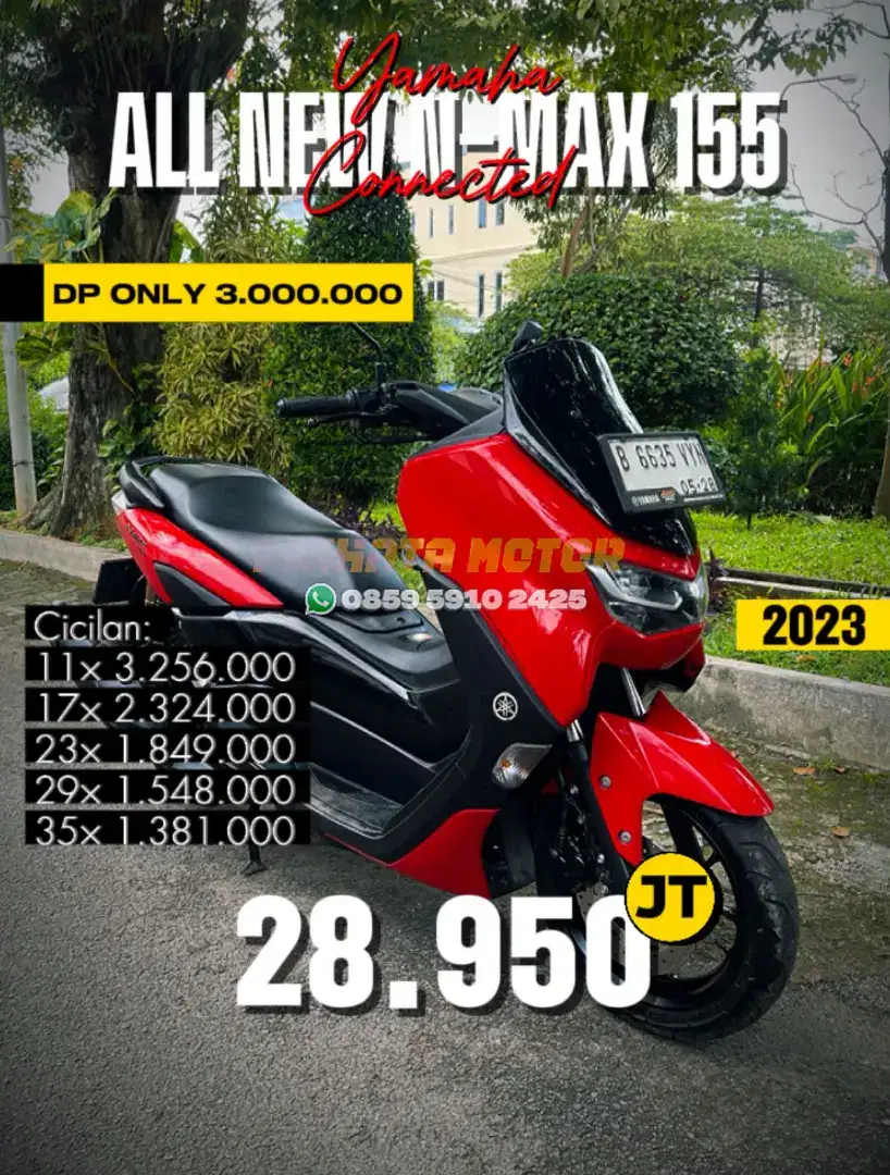 DP 3 Jutaan Yamaha All New N-max Connected 2023