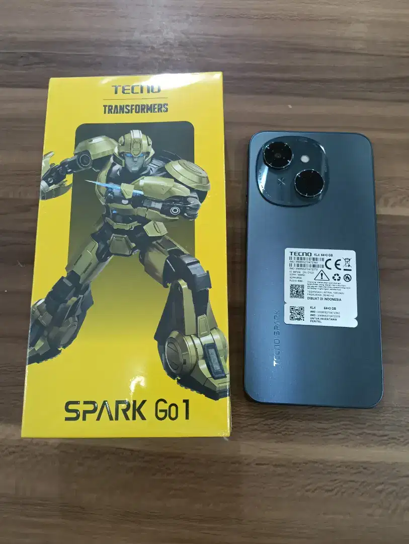 Tecno Spark Go1 3/64 seken lengkap