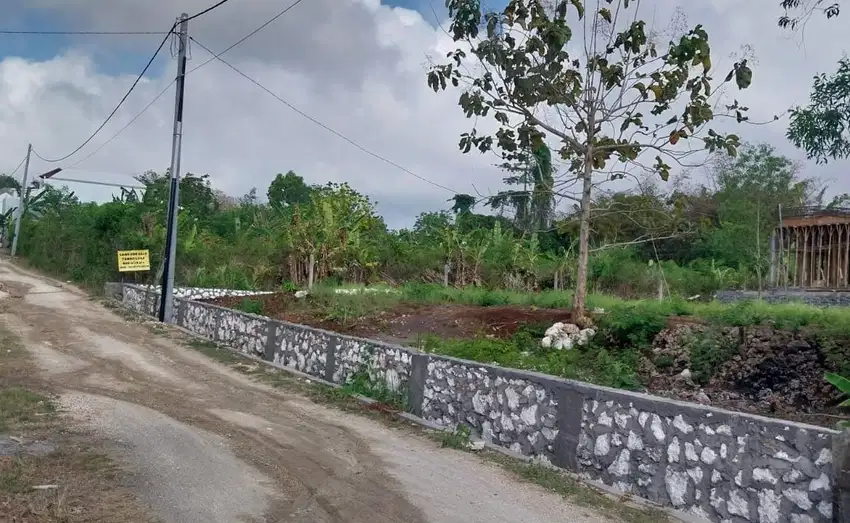 Di jual tanah Super langka Jln toya ning 2 ungasan