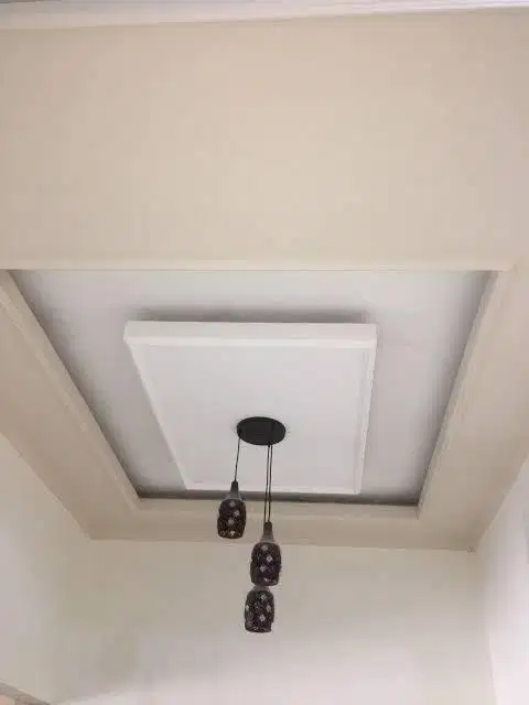 plafon gypsum dan pvc terpasang murah bergaransi