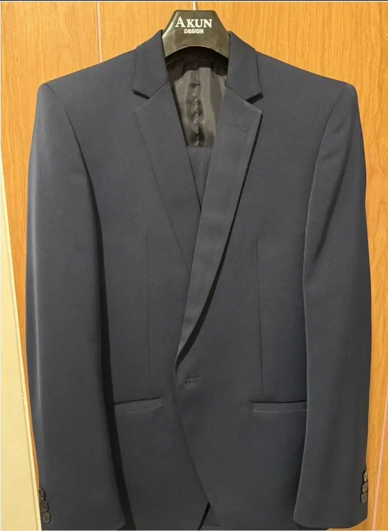 Jas pria navy 1 set