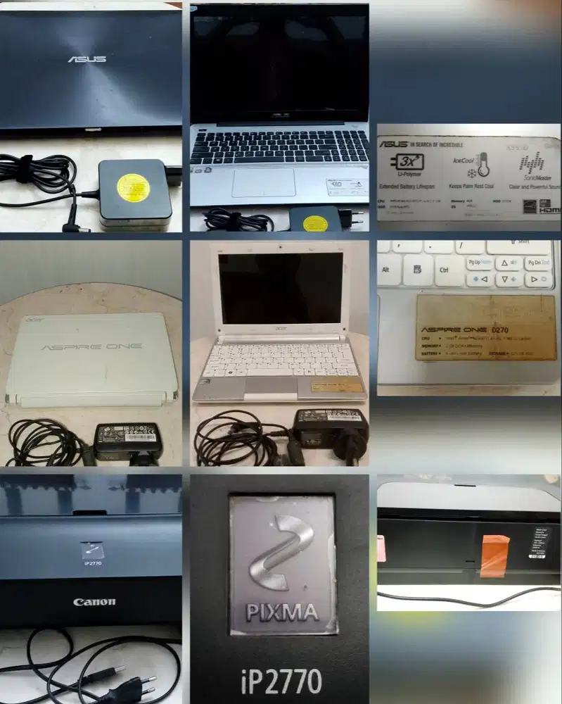 Barang barang alat elektronik borongan