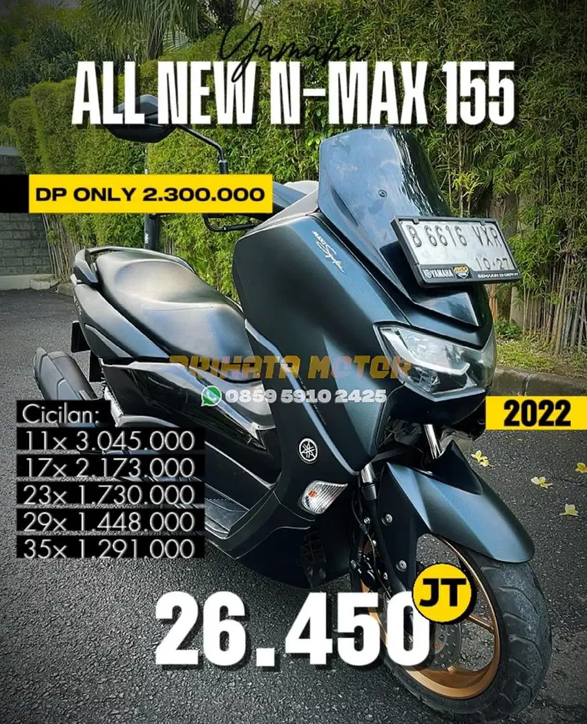 DP 2.3 Yamaha All New Nmax 155 2022