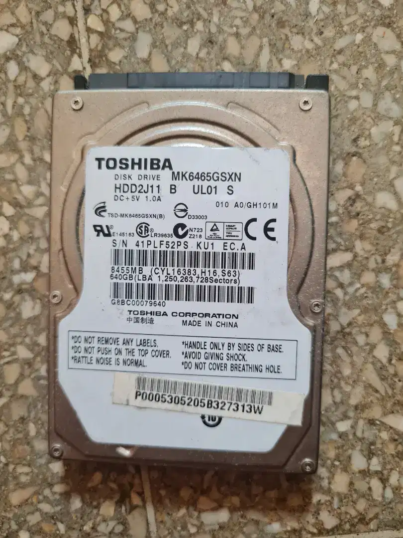 Hardisk Laptop slim