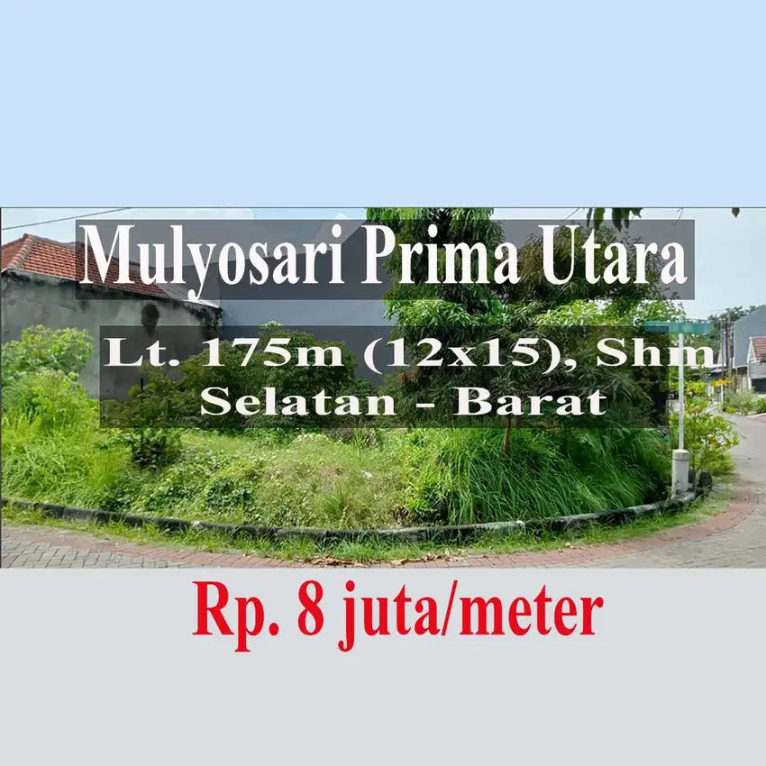 Tanah Langka Mulyosari Prima Utara